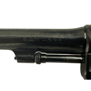 Alternative view of Smith & Wesson Model 1917 Brazilian Double Action 45 CAL ACP Revolver with Strebe Gun Works Holster (Original)