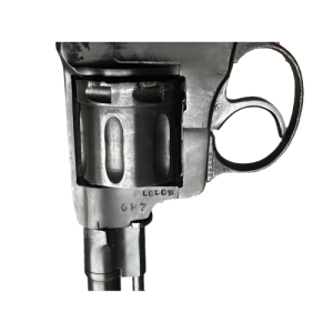 Alternative view of 1940 Russian M1895 Nagant ZHO Revolver (Original)