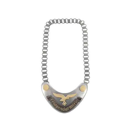 WW2 German Third Reich Feldgendarmerie Gorget (Original) - Image 5