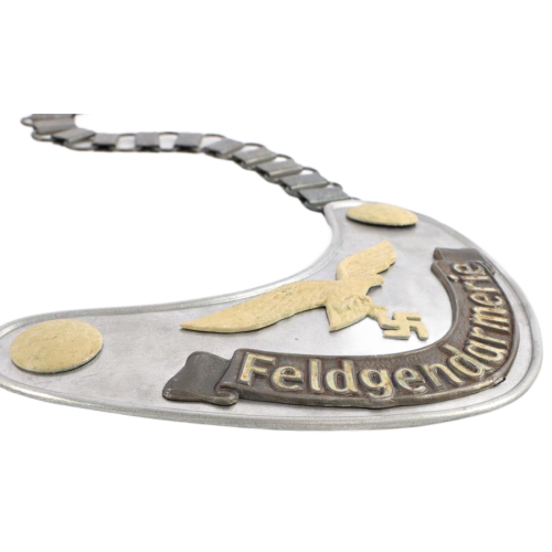 WW2 German Third Reich Feldgendarmerie Gorget (Original) - Image 4