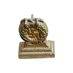 Alternative view of WW2 German Third Reich Bronze Eagle From Dachau Concentration Camp In 1945