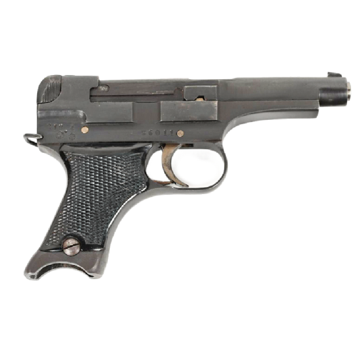WW2 Imperial Japanese Type 94 Nambu Pistol with 2 Magazines and Holster Rig (Original) - Image 4