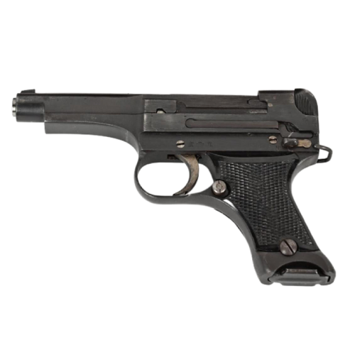 WW2 Imperial Japanese Type 94 Nambu Pistol with 2 Magazines and Holster Rig (Original) - Image 5