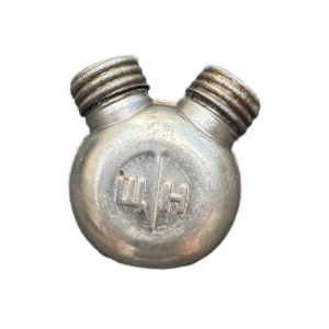 Alternative view of WW2 Russian M91/30 Pebbie Grain Leather Ammunition Pouch With Oil Container For Mosin Nagant Rifle  (Original)