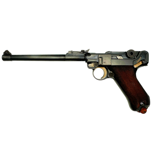 WW1 German 1917-1920 DWM P.08 Artillery Luger Caliber 9mm Pistol (Original)