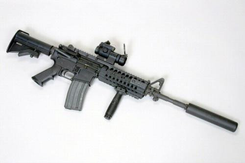 AAC M4-2000, 5.56mm 51 Tooth fast attach Silencer