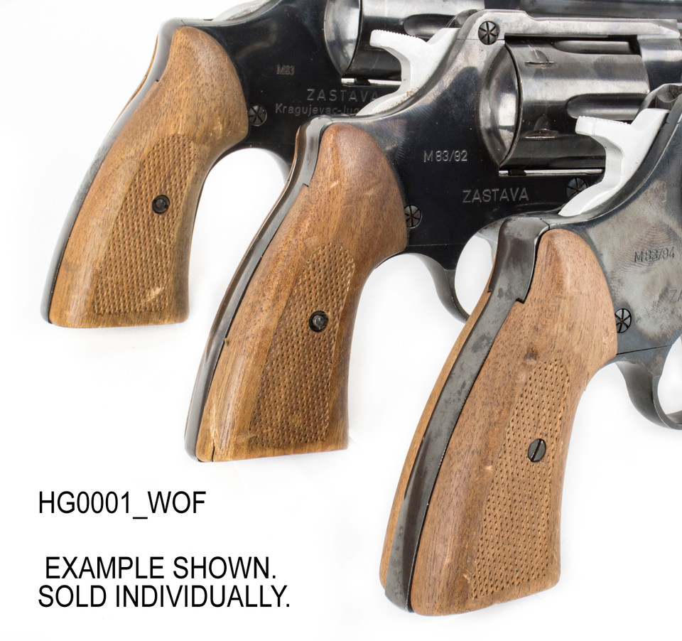 Zastava M83 .357 Magnum Revolver 4 Inch Blued - Fair Condition - Factory Wood Grips - Image 3