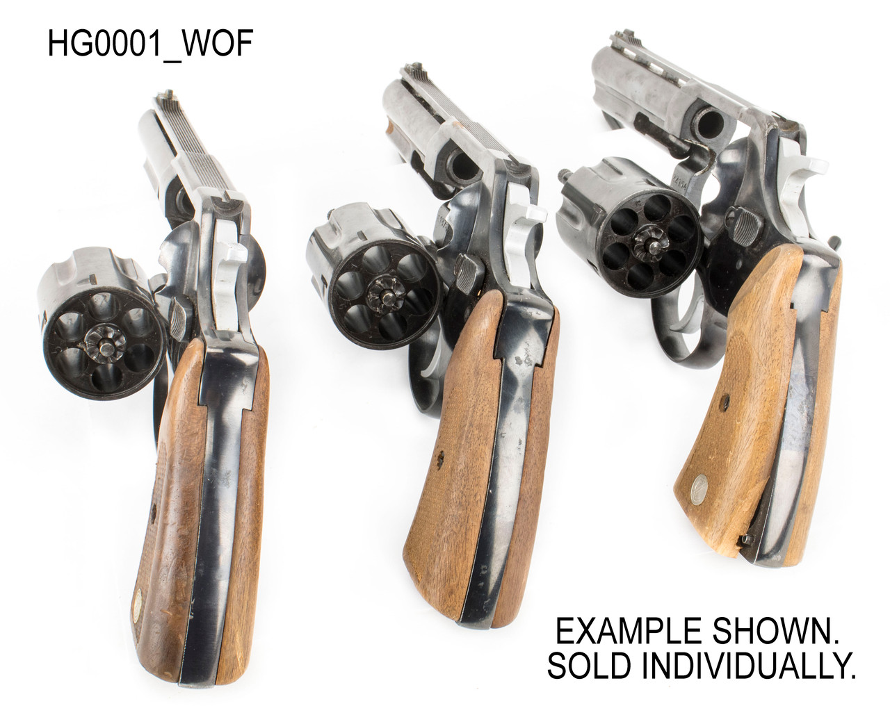 Zastava M83 .357 Magnum Revolver 4 Inch Blued - Fair Condition - Factory Wood Grips - Image 2