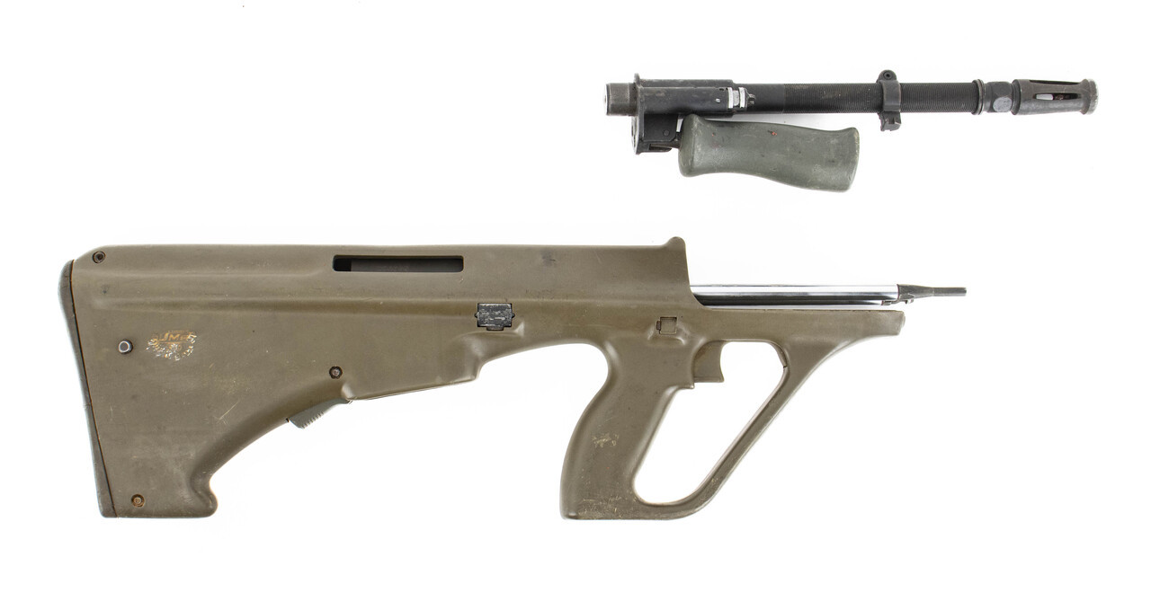 Original Malaysian Steyr AUG Stock, Bolt, & Trigger Pack - Image 2