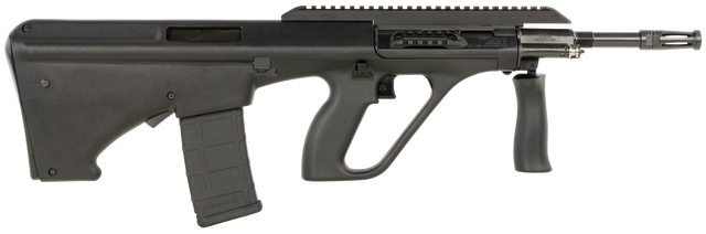 Steyr Arms AUG A3 M2 NATO, matic , 300Blackout, 16"Barrel, Synthetic Stock, Extended Rail, Ambidextrous QD, Foldable Charging Handle, Matte Finish, Black, 30 Rounds