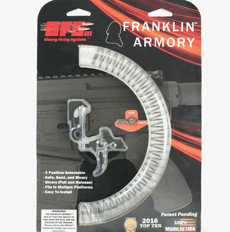 Franklin Armory® BFSIII AR-C1 Binary Firing System III Trigger – For AR Platforms (Curved) - Image 2